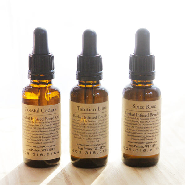 Rowan Tree Herbal-Infused Beard Oil
